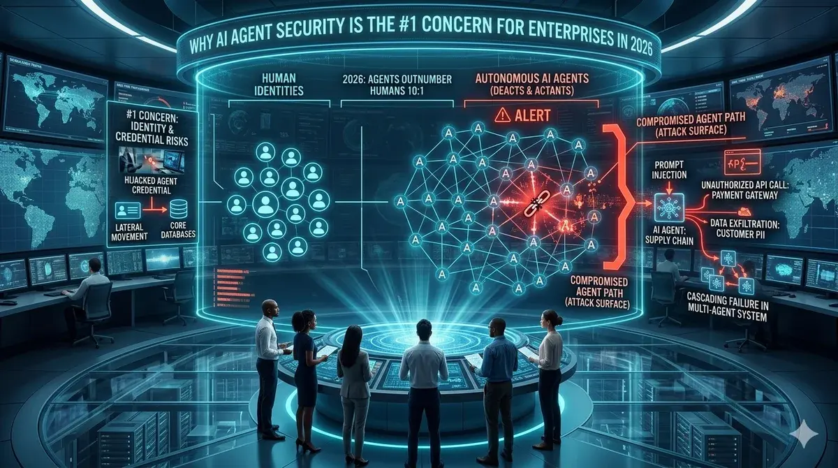 Why AI Agent Security Is the #1 Concern for Enterprises in 2026