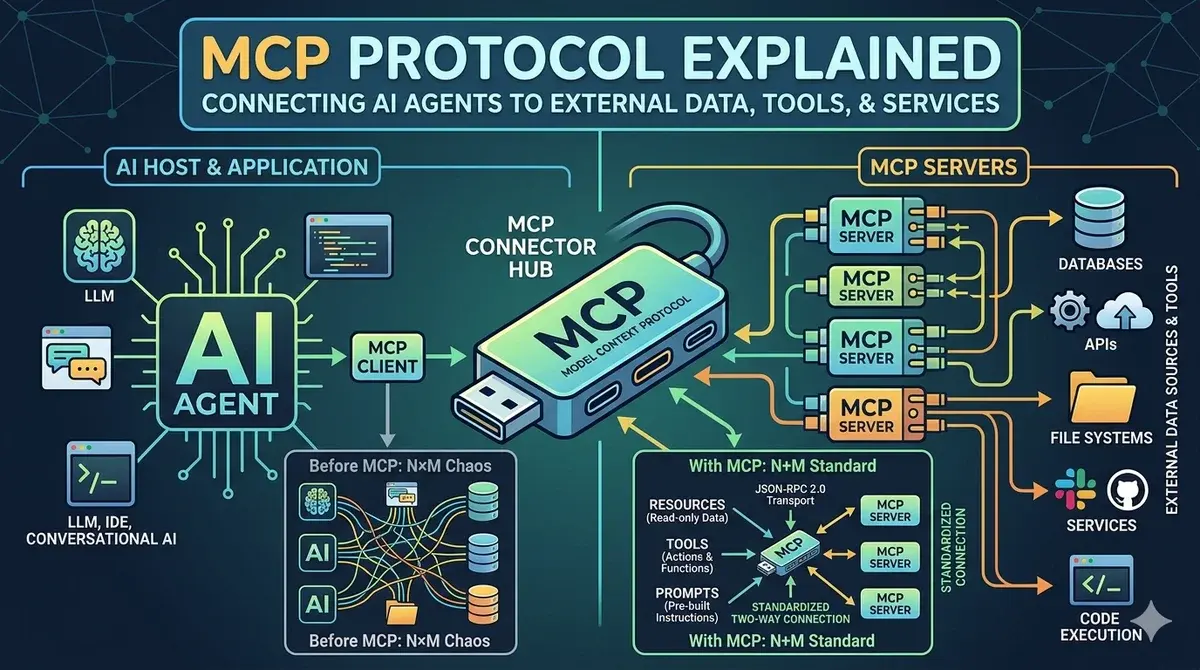 MCP Protocol Explained: The USB for AI Agents You've Been Waiting For