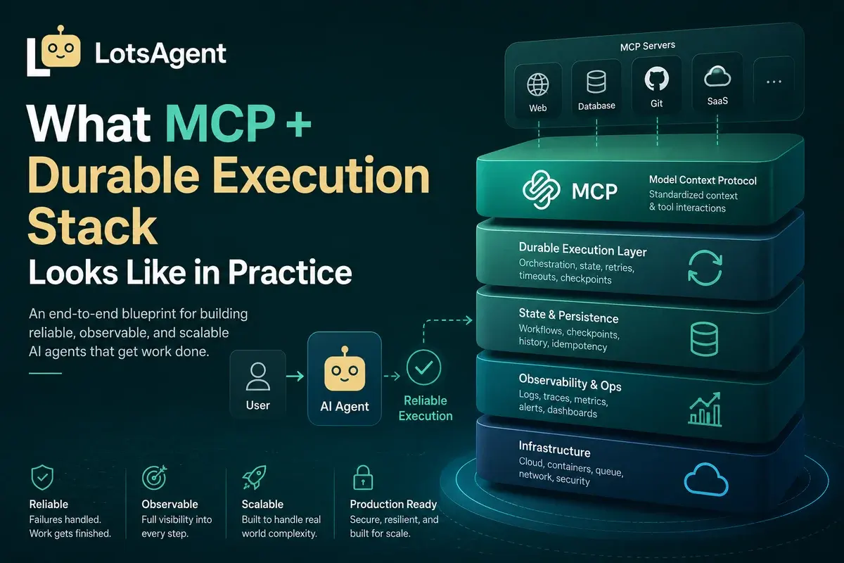 What the MCP + Durable Execution Stack Actually Looks Like in Practice